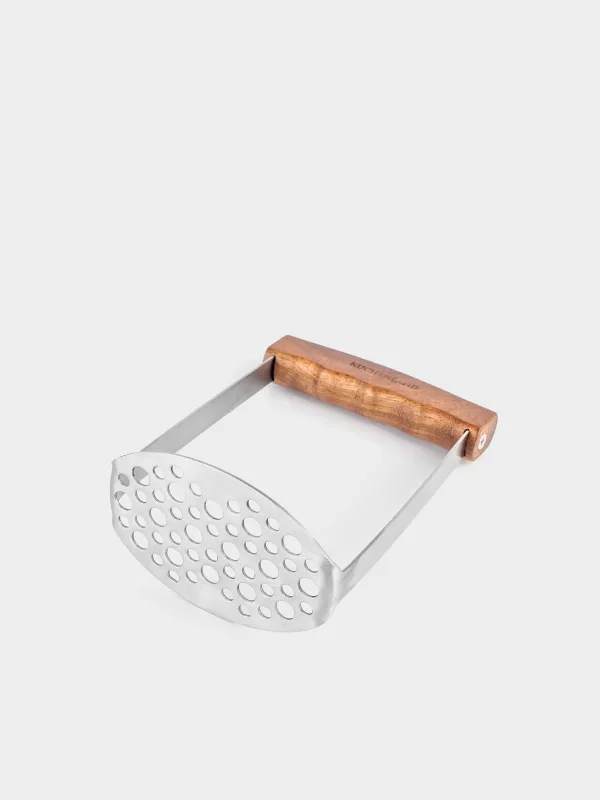 Пресс для пюре, 17 см, сталь/дерево, Walnut tree , image-2