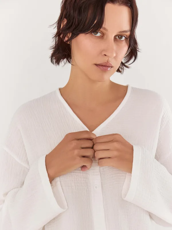 Рубашка женская, муслин, Allison, image-1