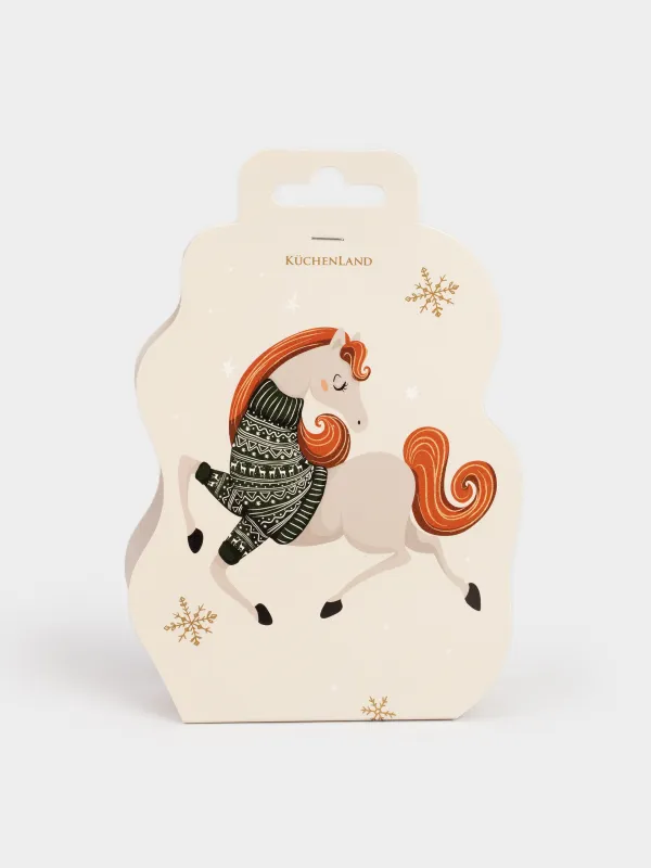 Конфета шоколадная, 90 гр, 14 шт, Лошадка, Sweet christmas, image-0