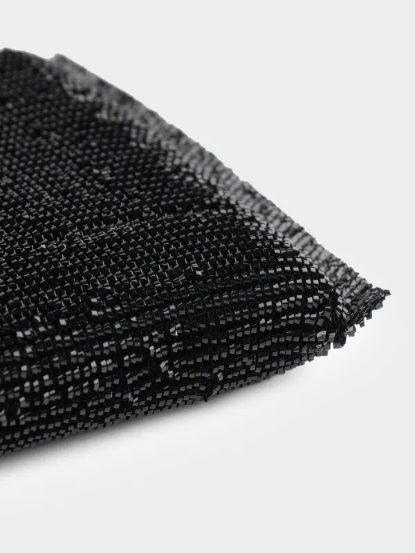 Губка для мытья посуды, 14x9 см, 2 шт, пластиковое волокно/поролон, черная, Black clean, image-3