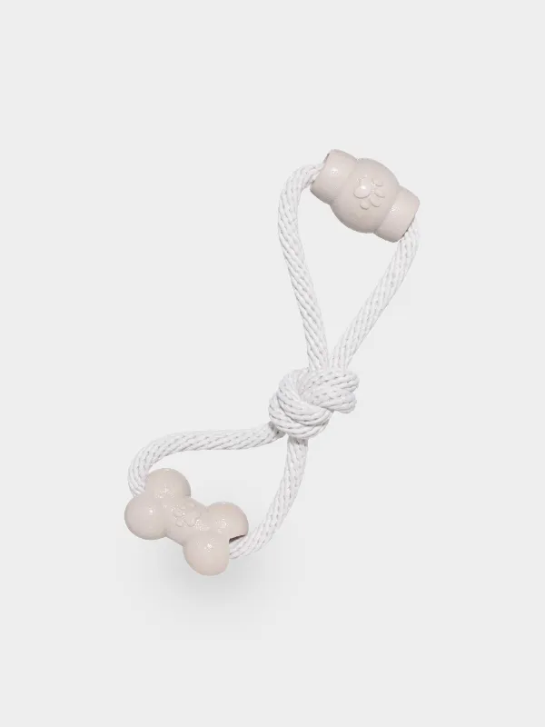 Игрушка для собак, Кость и бочка на канате, Playful pet, image-0