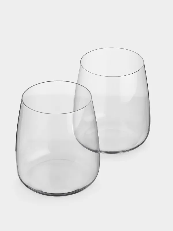 Стакан, 10 см, 480 мл, 2 шт, кристальное стекло, Sondrio, image-2