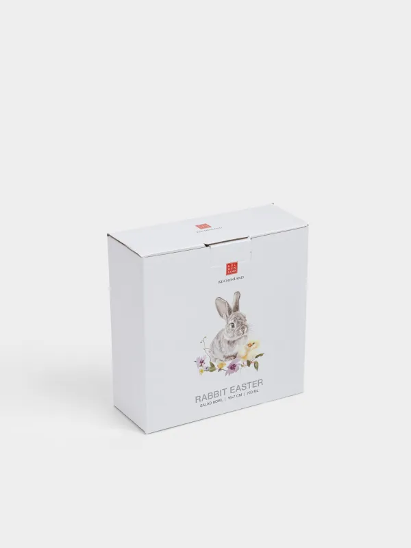 Салатник, 16х7 см, 720 мл, фарфор N, белый, Кролик и цыпленок, Rabbit Easter, image-6