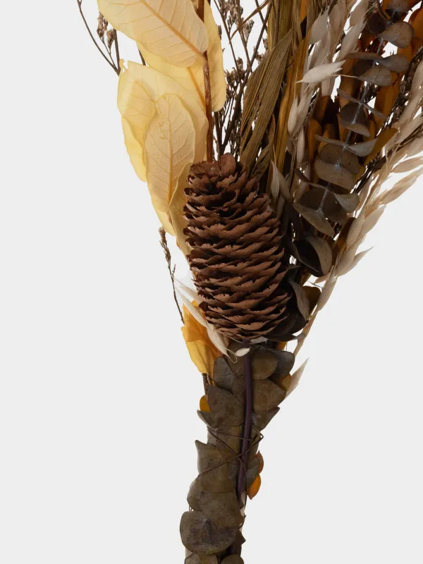 Букет декоративный, 60 см, сухоцветы, Осенняя композиция, Dried flower, image-2