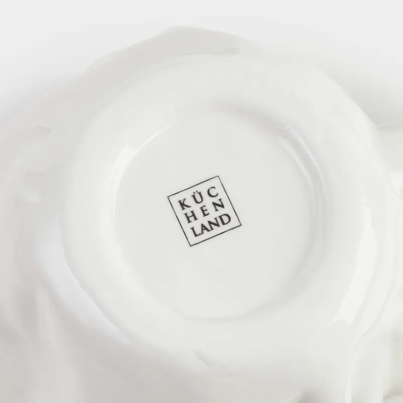 Кружка, 350 мл, керамика, молочная, Мятый эффект, Crumple, image-3