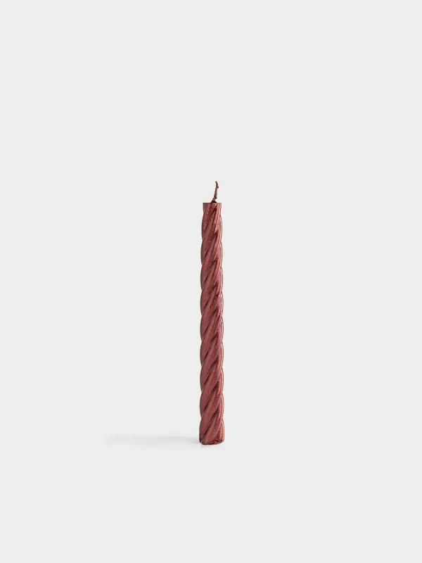 Свеча, 20 см, тонкая, Спираль, Spiral shape, image-0