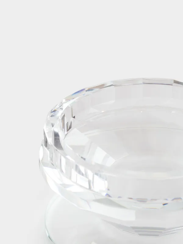 Подсвечник 7х7 см, для чайной свечи, кристальное стекло, Lux crystal, image-2