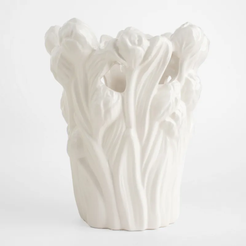 Ваза для цветов, 25 см, керамика, Tulip, image-1