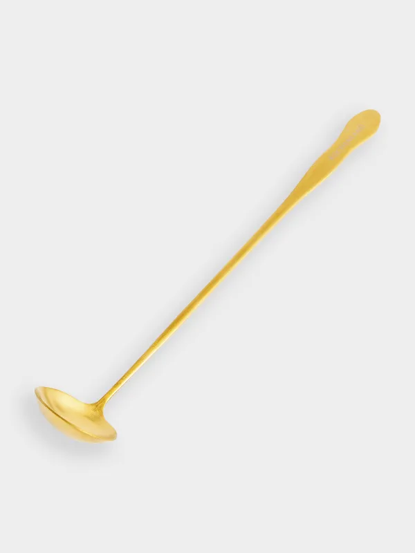 Ложка для специй, 24 см, сталь, золотистая, Classic gold, image-2