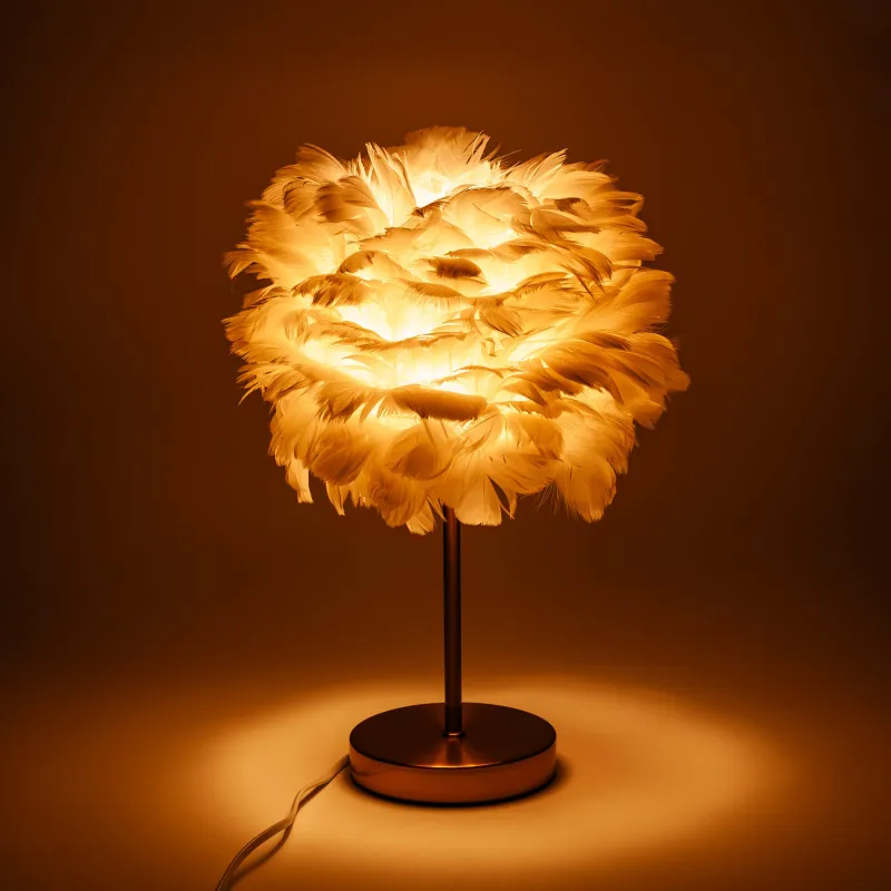 Светильник настольный, 42 см, Fantastic gold, image-4