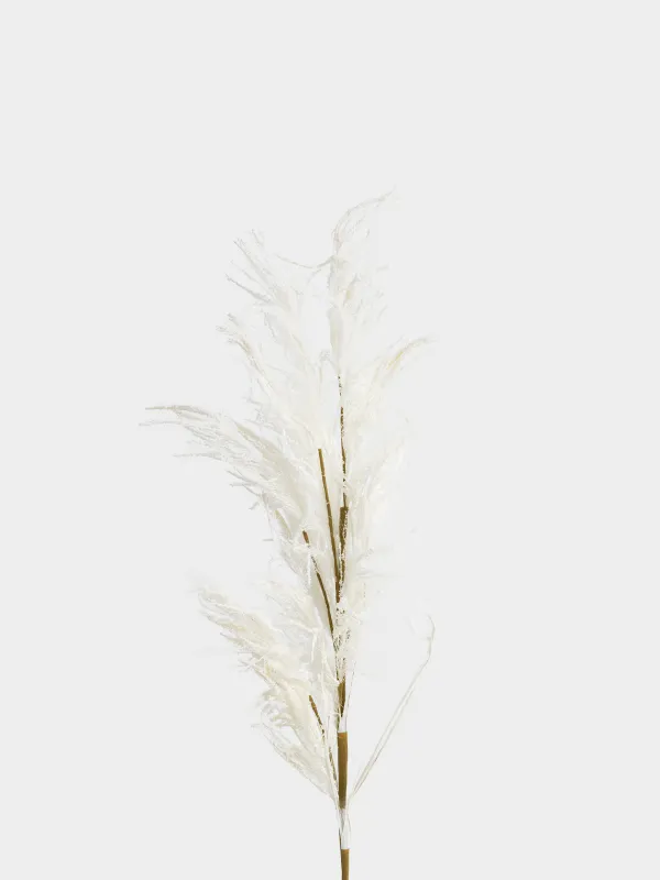 Ветка декоративная, 1 м, Белая пампасная трава, Meadow decor, image-1