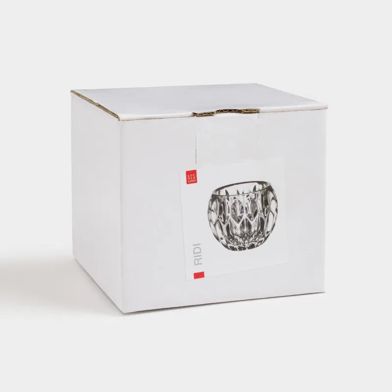 Подсвечник, 8 см, для чайной свечи, стекло Р, Ridi, image-3