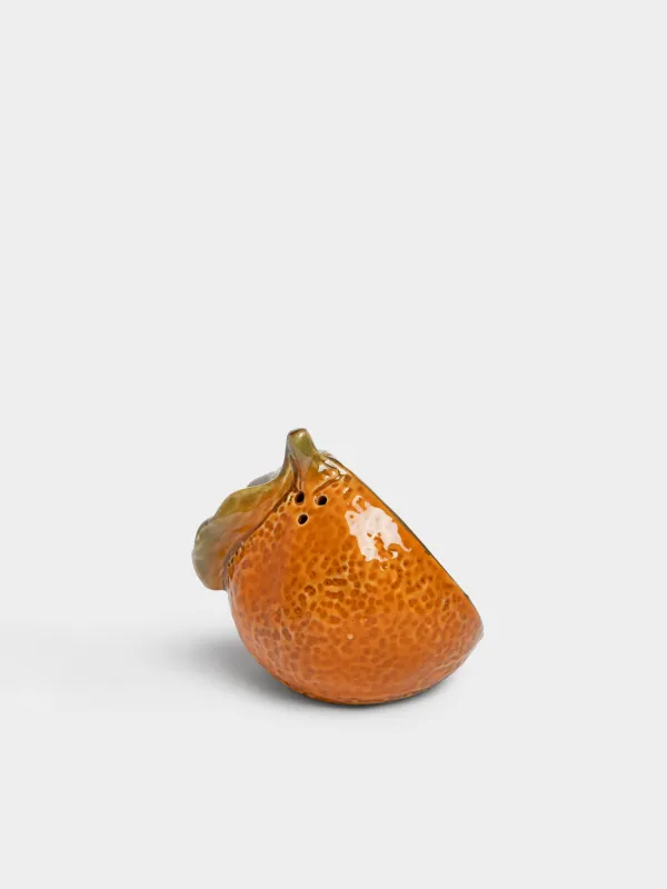 Емкость для соли или перца, 8 см, Апельсин с листом, Fruit, image-1