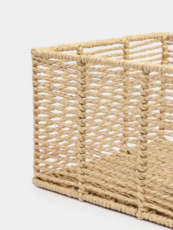 Корзина для хранения, 25х25х16 см, Braided, image-4