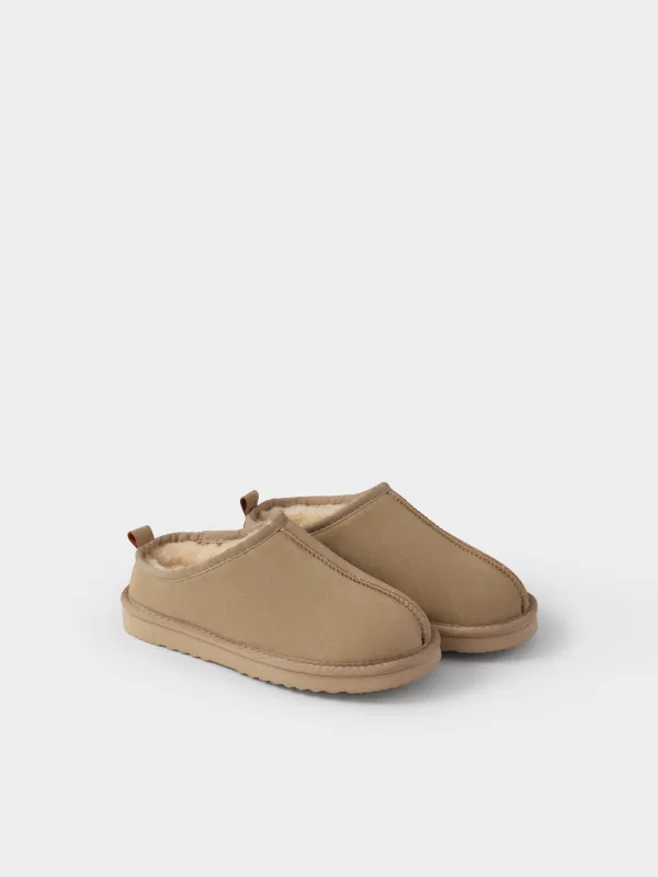 Угги короткие из экозамши, Suede, image-3