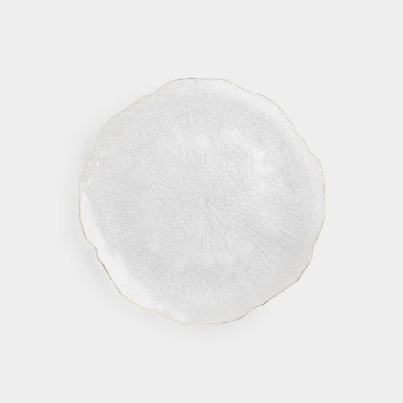 Тарелка подстановочная, 33 см, с золотистым кантом, Berg