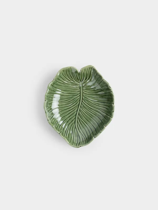 Блюдо декоративное, 20х16х5 см, Тропический лист, Tropical, image-1