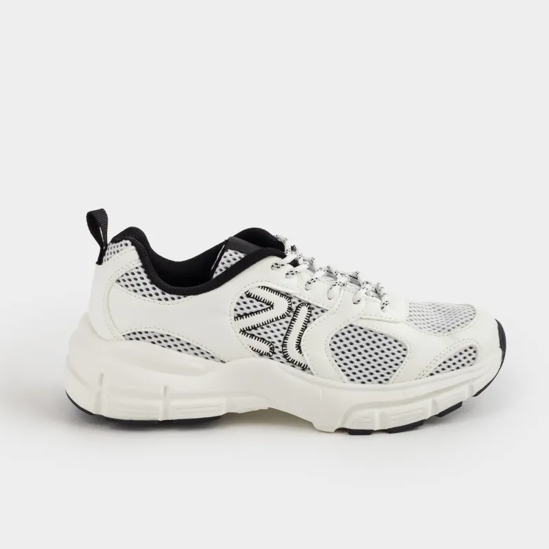 Кроссовки женские, р. 36, с мешком-рюкзаком, полиэстер/ЭВА/ТПР, серо-белые, Rebeka