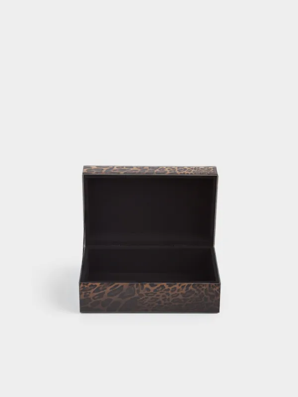 Шкатулка для украшений, 21х13 см, Леопард, Leopard, image-5