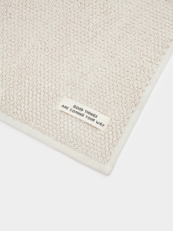 Полотенце, 40х60 см, хлопок, бежевое, Felpado cotton, image-4