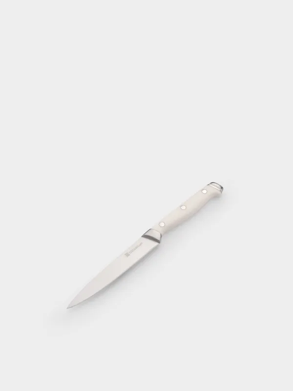 Нож для нарезки, 13 см, Solo white, image-1
