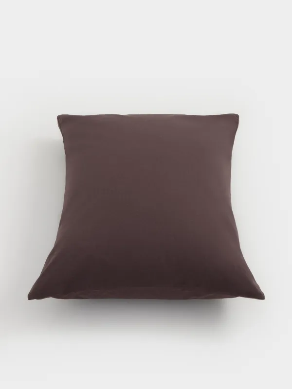 Наволочка, 50х70 см, 2 шт, вареный хлопок, коричневая, Washed cotton, image-2