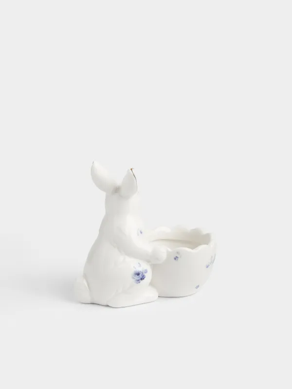 Подставка для яйца, 10 см, фарфор P, бело-золотистая, Кролик, Tradition Easter, image-2