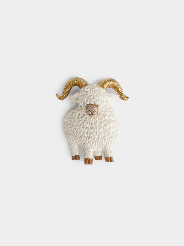 Магнит, 7 см, Горный баран, Sheep beige, image-0