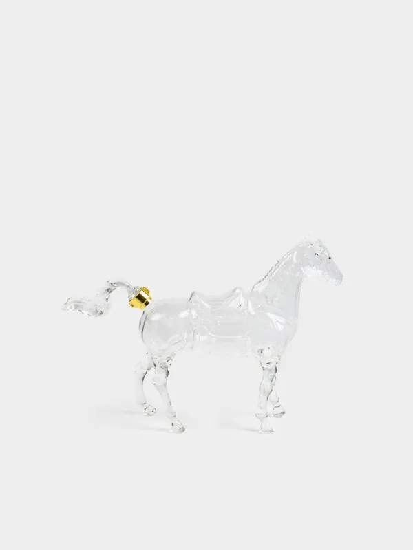 Декантер, 1 л, стекло/металл, Лошадь, Horse, image-0