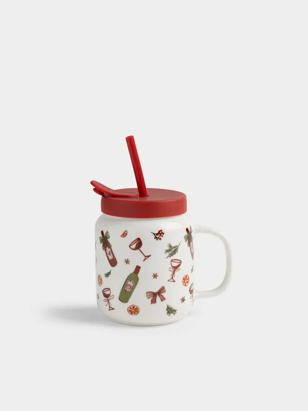 Кружка, 370 мл, Winter drink, image-0