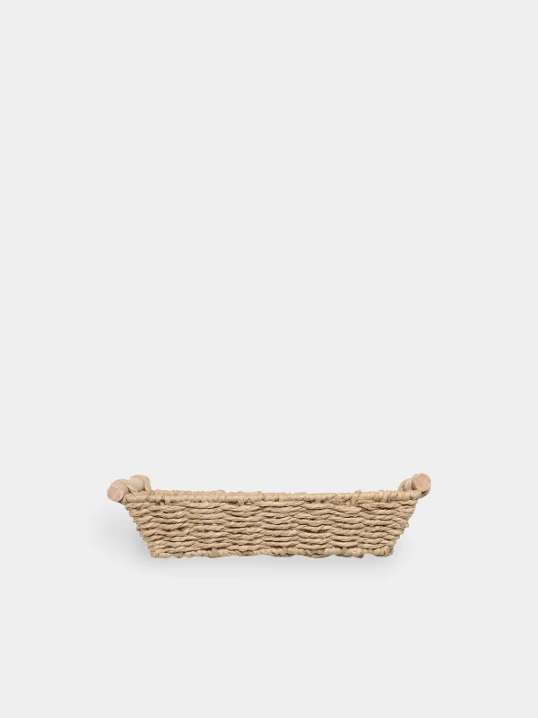 Корзина для хранения, 25х15 см, с ручками, Braided, image-2