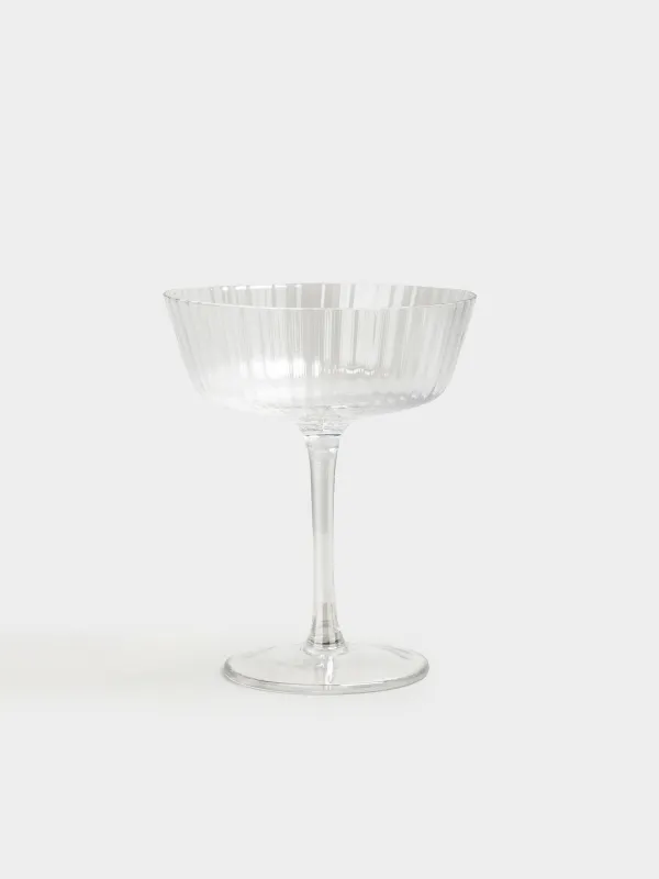 Бокал-креманка для шампанского, с перламутром, Ribby polar, image-0