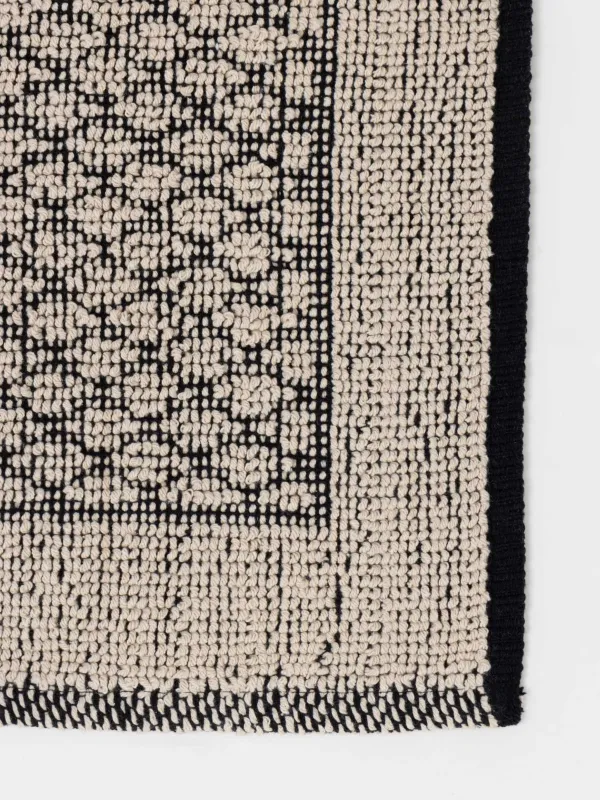 Коврик, 50х80 см, с бахромой, противоскользящий, Rhombic, image-5