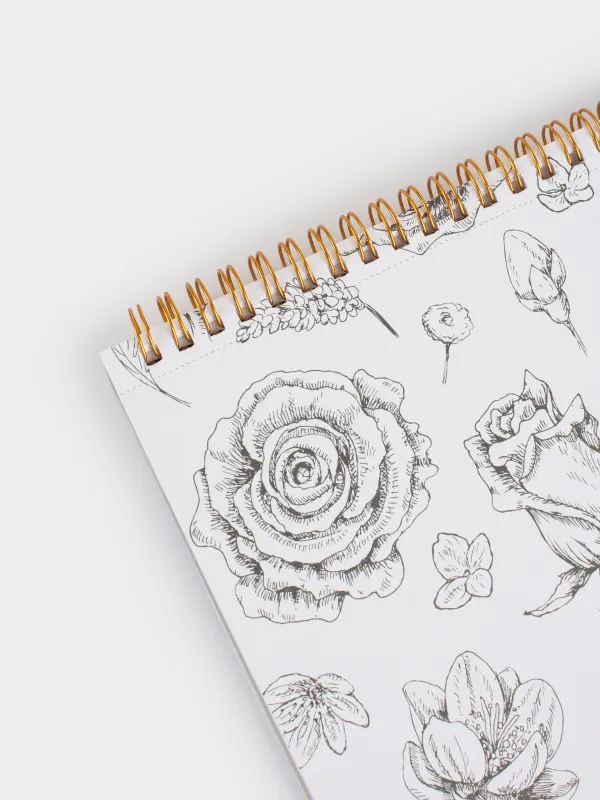 Альбом для раскрашивания, 24 листа, на кольцах, Романтика, Draw creative, image-6