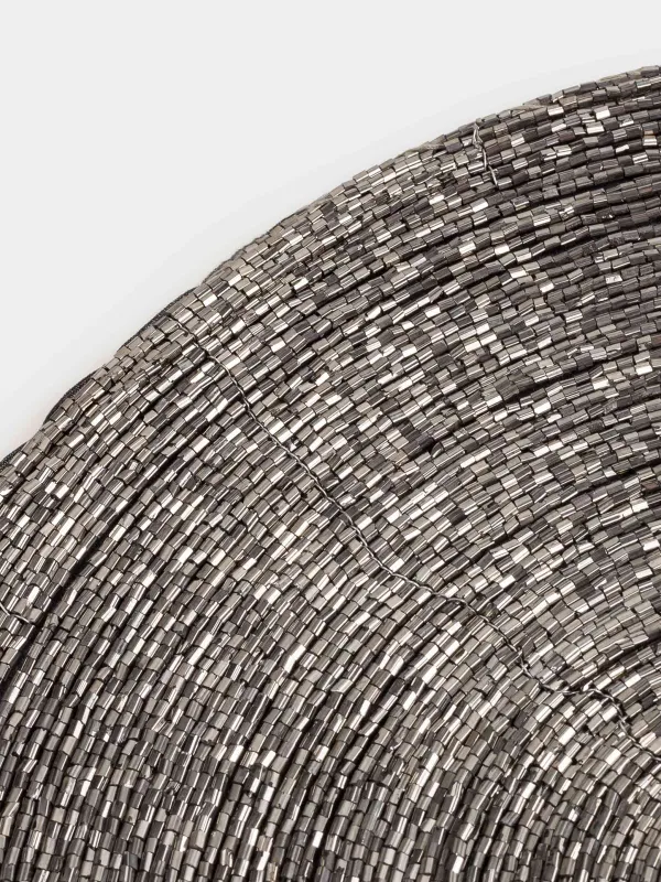 Салфетка под приборы, 31x41 см, из бисера, Shiny beads, image-1