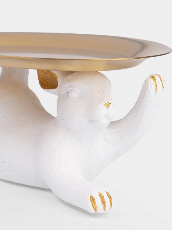 Блюдо декоративное, 18х10 см, Кролик, Rustic Easter, image-2