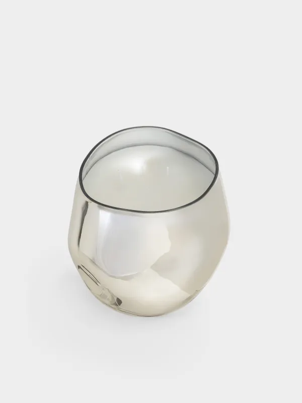 Свеча ароматическая, 14 см, в подсвечнике, Cloud, Gold candle, image-1