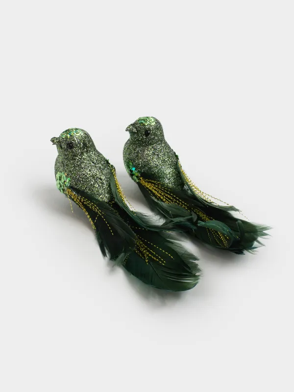 Украшение декоративное, 15 см, 2 шт, на клипсе, Птица, Birds NY, image-3