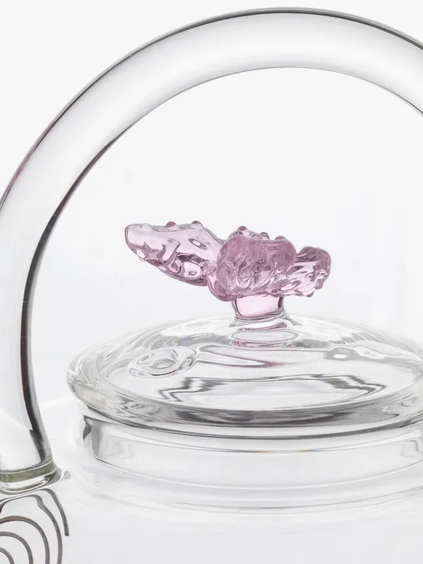 Чайник заварочный, 600 мл, стекло Б/сталь, Бабочка, Butterfly, image-5