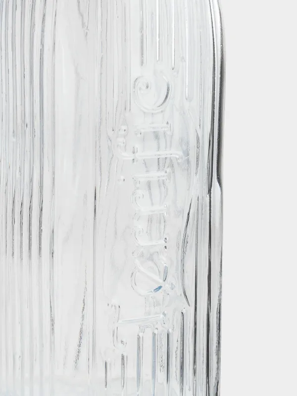 Бутылка для масла или уксуса, 1 л, с клипсой, стекло Р/металл, Clear title, image-3