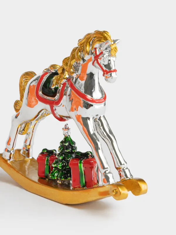 Статуэтка, 9 см, Лошадка-качалка, Figure horse, image-1