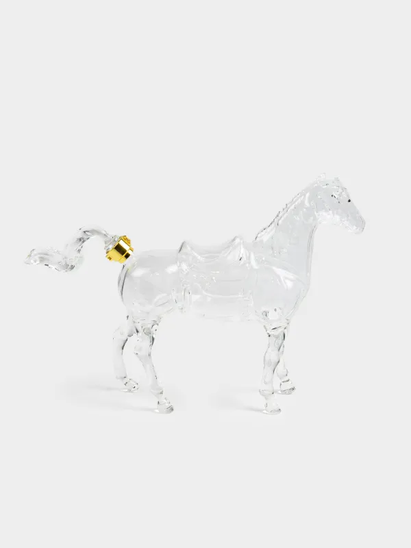 Декантер, 1 л, стекло/металл, Лошадь, Horse, image-0