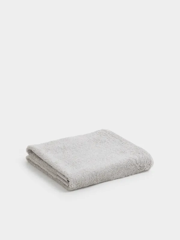 Полотенце, 70х140 см, хлопок, серое, Gentle cotton, image-0