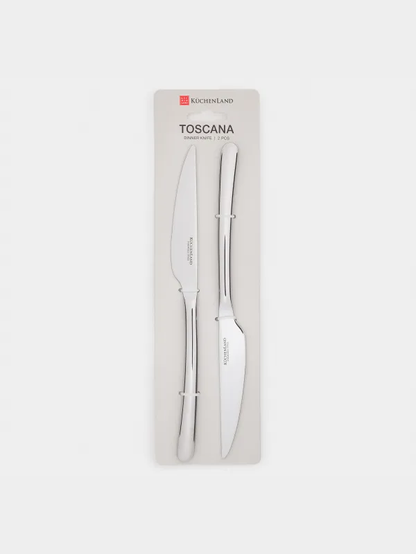 Нож столовый, 2 шт, сталь, Toscana, image-4