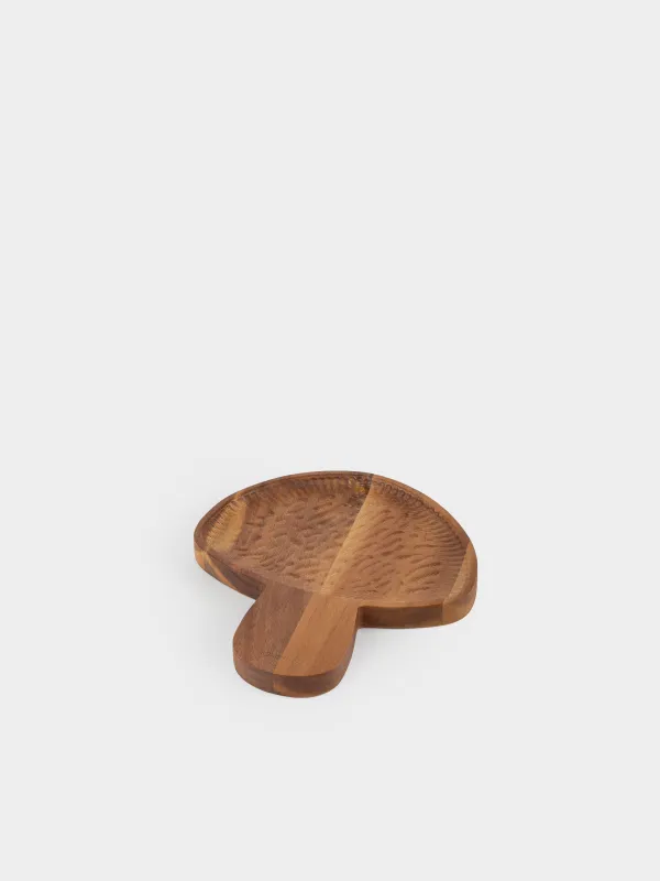 Блюдо декоративное, 20х19x2 см, Гриб, Noble flow, image-1