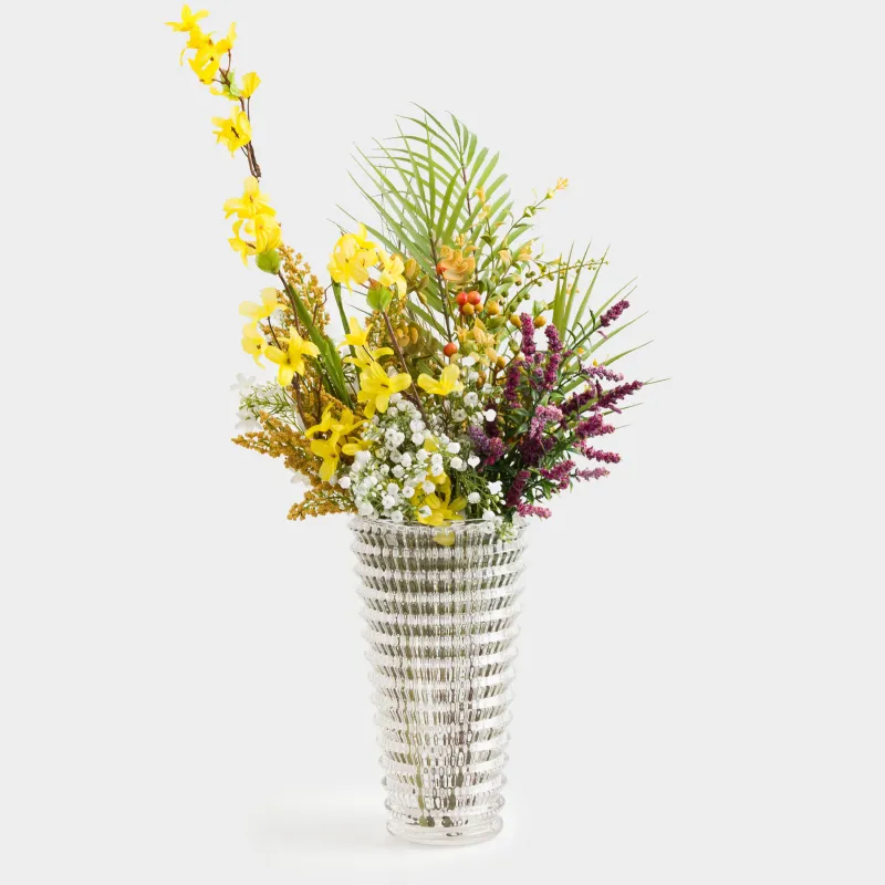 Ваза для цветов, 27 см, стекло, Mosaic, image-5