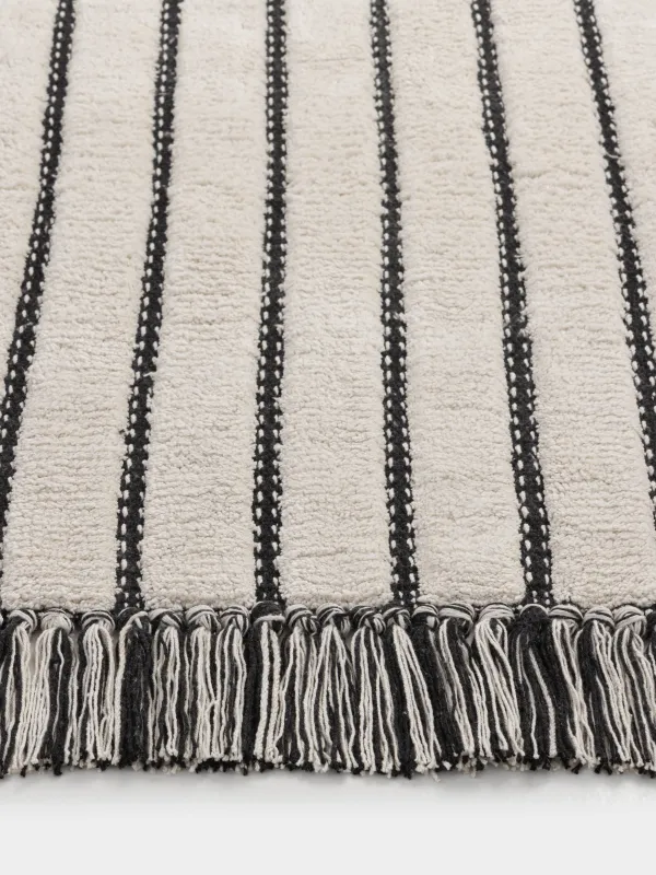 Коврик, 50x80 см, с бахромой, Полосы, Striped, image-1