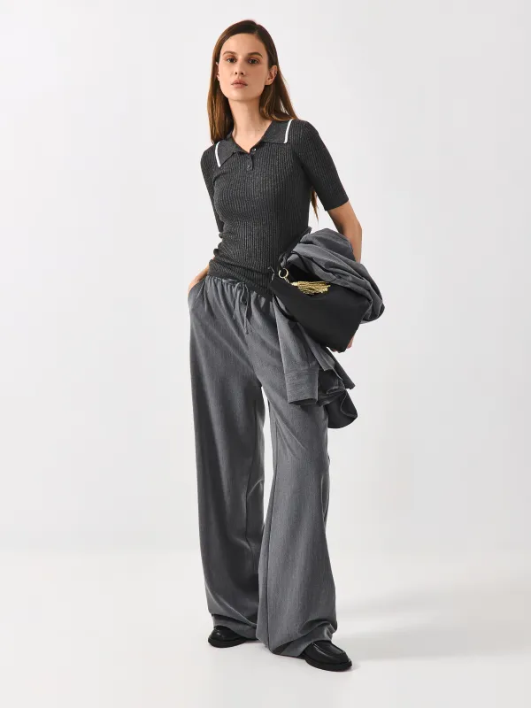 Брюки серые, Sabrina, image-4