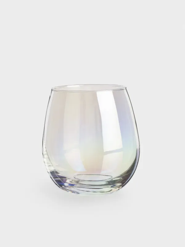 Стакан, 10 см, 460 мл, 2 шт, стекло, перламутр, Floyd polar, image-4