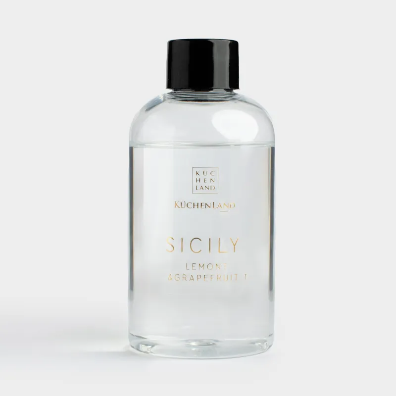 Ароматический диффузор, 160 мл, белый, Lemon&Grapefruit, Лимоны, Sicily, image-3